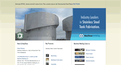 Desktop Screenshot of maritimewelding.com